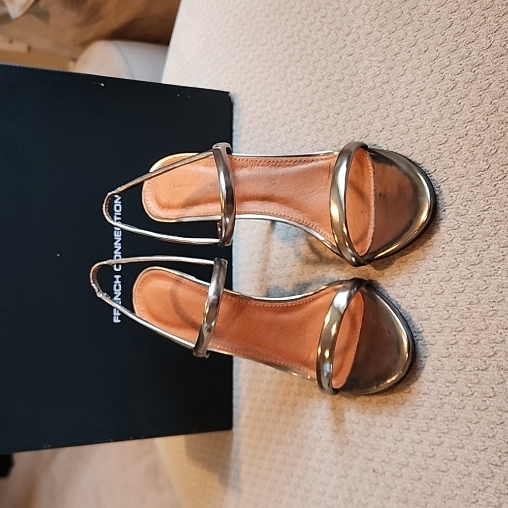 NIB French Connection Stiletto Heel Strappy Sandal